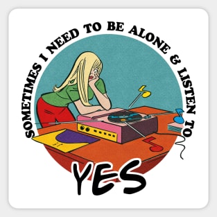 Yes / Prog Rock Obsessive Fan Gift Sticker